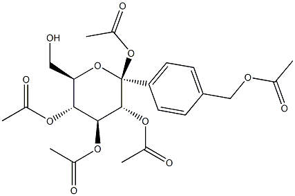 乙酰基天麻素 结构式