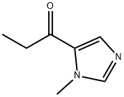 1-(1-甲基-1H-咪唑-5-基)丙-1-酮 结构式