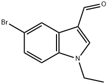 1H-Indole-3-carboxaldehyde,5-bromo-1-ethyl-(9CI) 结构式