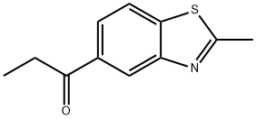 1-Propanone,1-(2-methyl-5-benzothiazolyl)-(7CI,8CI) 结构式