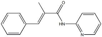 2-Propenamide,2-methyl-3-phenyl-N-2-pyridinyl-(9CI) 结构式