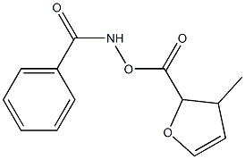 2-Furancarboxylicacid,2-(benzoylamino)-2,3-dihydro-,methylester(9CI) 结构式