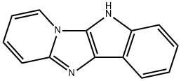 pyridino(1,2-a)imidazo(5,4-b)indole 结构式