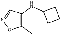 4-Isoxazolamine,N-cyclobutyl-5-methyl-(9CI) 结构式