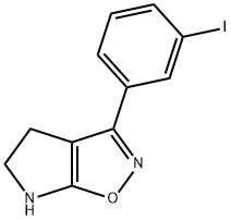 4H-Pyrrolo[3,2-d]isoxazole,5,6-dihydro-3-(3-iodophenyl)-(9CI) 结构式