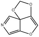 1,3-Dioxolo[3,4]furo[2,3-c]pyrrole  (9CI) 结构式