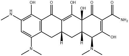 米诺环素9-甲基杂质 结构式