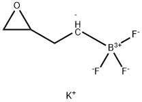 2-(环氧乙烷-2-基)乙基三氟硼酸钾 结构式