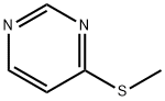 Pyrimidine, 4-(methylthio)- (6CI,7CI,8CI,9CI) 结构式