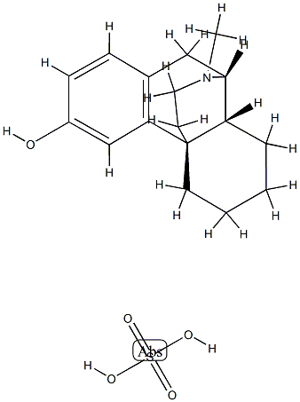Levorphanol sulfate 结构式