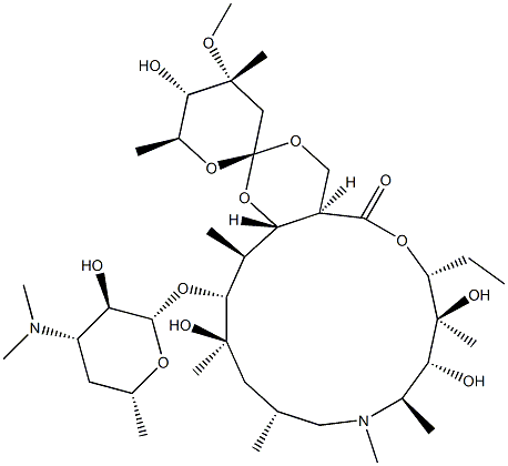阿奇霉素杂质K 结构式