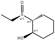 Cyclohexanol,2-[(R)-ethylsulfinyl]-,(1R,2R)-rel-(9CI) 结构式