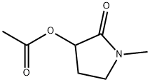 2-Pyrrolidinone,3-(acetyloxy)-1-methyl-(9CI) 结构式