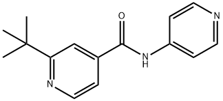 4-Pyridinecarboxamide,2-(1,1-dimethylethyl)-N-4-pyridinyl-(9CI) 结构式