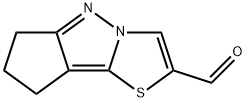 6H-Cyclopenta[3,4]pyrazolo[5,1-b]thiazole-2-carboxaldehyde,7,8-dihydro-(9CI) 结构式