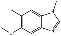 1H-Benzimidazole,5-methoxy-1,6-dimethyl-(9CI) 结构式