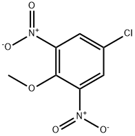 5-氯-2-甲氧基-1,3-二硝基苯 结构式