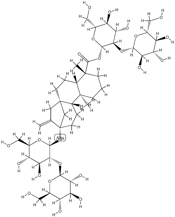 甜菊双糖苷 E 结构式