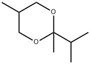 1,3-Dioxane,2,5-dimethyl-2-(1-methylethyl)-(9CI) 结构式