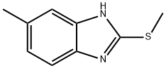 1H-Benzimidazole,5-methyl-2-(methylthio)-(9CI) 结构式