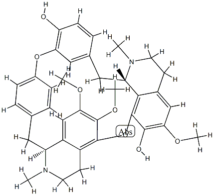 6,6',7'-Trimethoxy-2,2'-dimethylthalidasan-7,12-diol 结构式