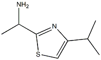 2-Thiazolemethanamine,alpha-methyl-4-(1-methylethyl)-(9CI) 结构式