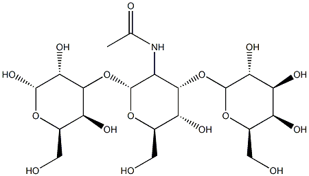 lacto-N-triose I 结构式