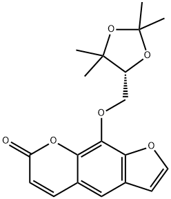HERACLENOL ACETONIDE 结构式