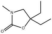 2-Oxazolidinone,5,5-diethyl-3-methyl-(5CI) 结构式