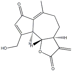 8-去氧莴苣素 结构式