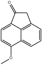 1-Acenaphthenone,6-methoxy-(5CI) 结构式