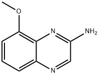 2-Quinoxalinamine,8-methoxy-(9CI) 结构式