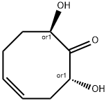 4-Cycloocten-1-one, 2,8-dihydroxy-, (2R,8R)-rel- (9CI) 结构式