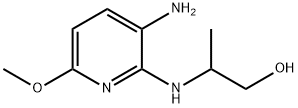 1-Propanol,2-[(3-amino-6-methoxy-2-pyridinyl)amino]-(9CI) 结构式