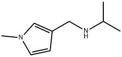 1H-Pyrrole-3-methanamine,1-methyl-N-(1-methylethyl)-(9CI) 结构式