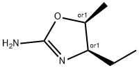 2-Oxazolamine,4-ethyl-4,5-dihydro-5-methyl-,(4R,5S)-rel-(9CI) 结构式