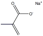 2-Propenoic acid, methyl ester, homopolymer, hydrolyzed, sodium salt 结构式