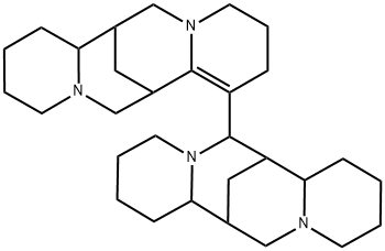 alpha-diplospartyrine 结构式