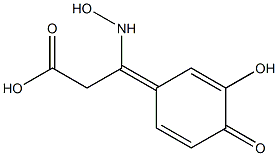 Benzenepropanoic acid, 3,4-dihydroxy-ba-(hydroxyimino)- (9CI) 结构式