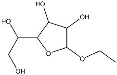 Hexofuranoside, ethyl (9CI) 结构式