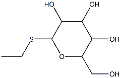 Hexopyranoside, ethyl 1-thio- (9CI) 结构式