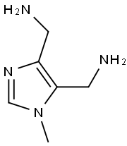 1H-Imidazole-4,5-dimethanamine,1-methyl-(9CI) 结构式