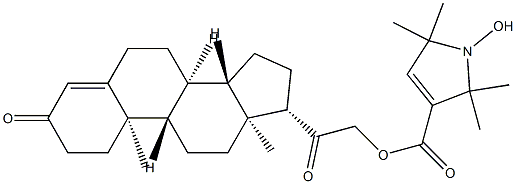 deoxycorticosterone nitroxide 结构式