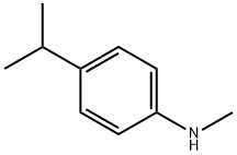 4-异丙基-N-甲基苯胺 结构式