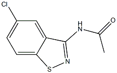 N-(4-chloro-9-thia-8-azabicyclo[4.3.0]nona-2,4,7,10-tetraen-7-yl)aceta mide 结构式