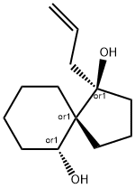 Spiro[4.5]decane-1,6-diol, 1-(2-propenyl)-, (1R,5R,6R)-rel- (9CI) 结构式
