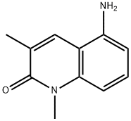 2(1H)-Quinolinone,5-amino-1,3-dimethyl-(9CI) 结构式