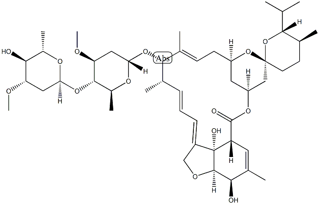 伊维菌素B1B 结构式
