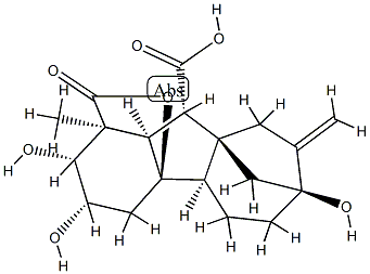赤霉素 A8 结构式