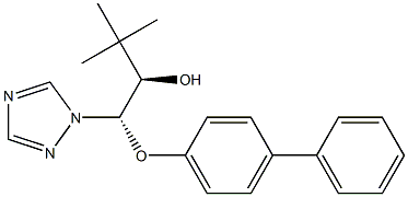 联苯三唑醇 结构式